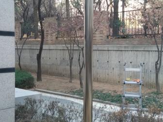 외곽 카메라 폴설치